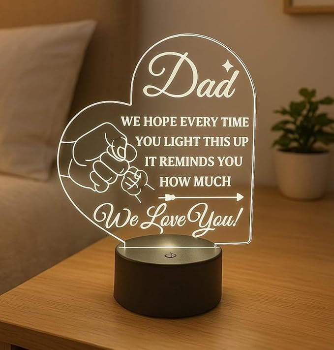 Luminous Custom LED Night Lamp